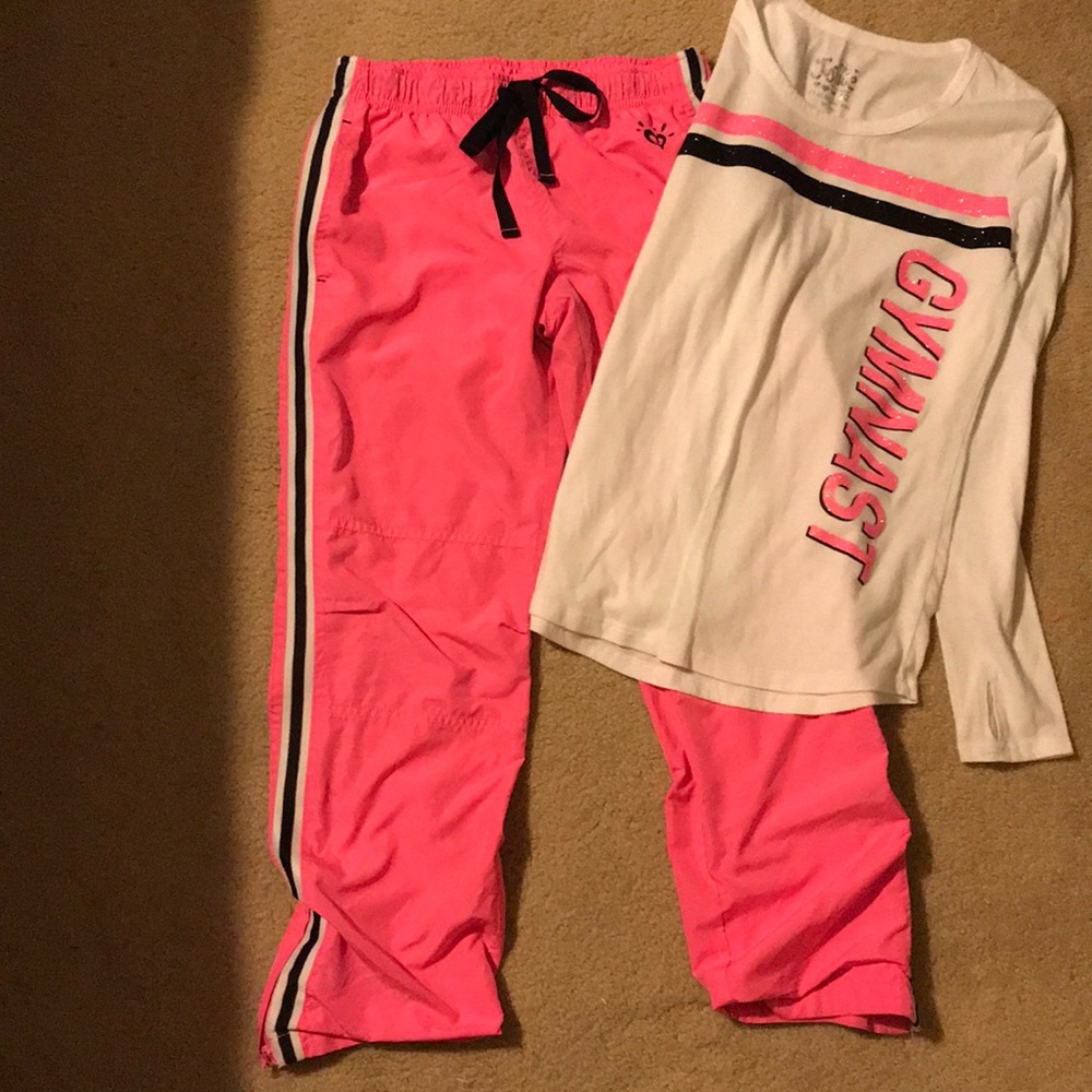 Justice Girls Gymnastics Outfit